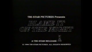 Blame It On The Night 1984 Trailer [upl. by Dowlen72]