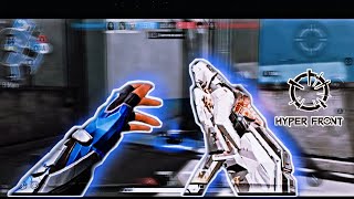 HYPER FRONT BEST SETTING SENSITIVITY 4 FINGERS  Hyper Front Montage [upl. by Eilatam]