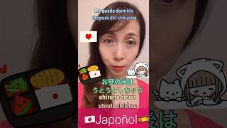 onomatopeya🇯🇵うとうとする🇪🇸Me quedo dormidoa onomatopeya オノマトペ 日本語 spanish japones にほんご jlpt [upl. by Elum835]