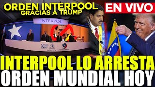 🔴EN VIVO ¡SE ACABÓ Trump RESPALDA a Edmundo y MANDA INTERPOL a Capturar a Maduro ¡CAÍDA DEL RÉGIMEN [upl. by Harrus]