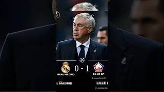 Real Madrid 0  1 Lille FC  Real Madrid champions League [upl. by Nassir]