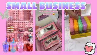 SMALL BUSINESS CHECK TikToks  ASMR Packaging [upl. by Millard116]