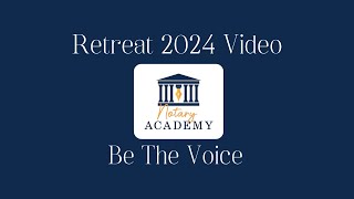 Notary Academy Retreat 2024 [upl. by Yaner476]