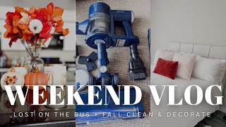 WEEKEND VLOG  I got stranded  Clean  Decorate with Me [upl. by Albie52]