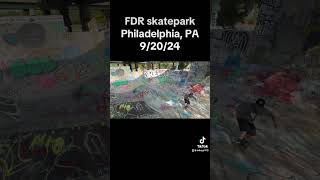 FDR skatepark Philadelphia PA 92024 clip 3 [upl. by Harleigh101]