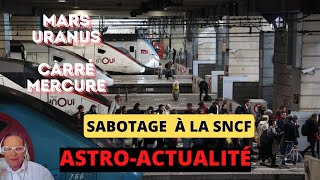 Urgent La SNCF SabotageMercure Carré Mars Uranus [upl. by Vite657]