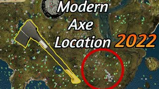 How To Get Modern Axe  The Forest 2022 [upl. by Aydin844]