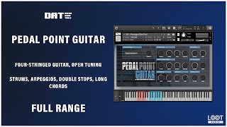 Pedal Point Guitar  Dream Audio Tools  Kontakt  Range Demo [upl. by Shanie]