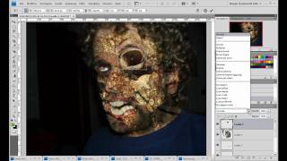 TutorialFaccia da mostroPhotoshop CS4  PARTE 44  Italiano [upl. by Nomed]