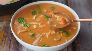 Thai Soup Recipe  Restaurant Style Thai Soup Recipe  Easy Thai Soup  Best Thai Soup Recipe [upl. by Enenej612]