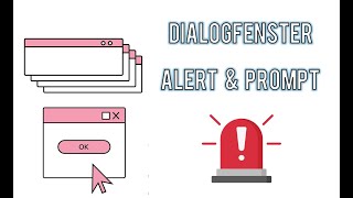 Dialogfenster Alert und Prompt in Javascript Visual Studio Code 03 [upl. by Rhodia]