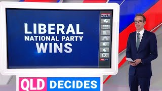 Sky News projects Liberal National Party to win Queensland election [upl. by Nwahsar]