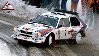 Rallye MonteCarlo 1986  Group B Passats de canto Telesport [upl. by Revned]