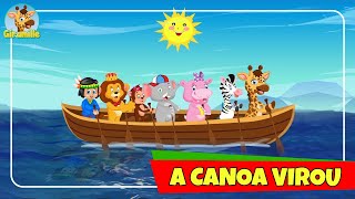 A Canoa Virou  Giramille  Desenho Animado Musical [upl. by Aryajay]