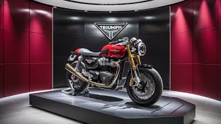 New 2025 Triumph Speed Twin 1200 Review A Powerful and Agile Motorcycle with Modern Custom Style [upl. by Jaynell]