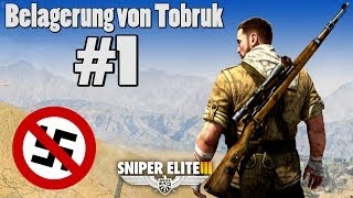 Sniper Elite 3  Belagerung von Tobruk  Authentisch  Coop auf Sächsisch 1 [upl. by Aitak]