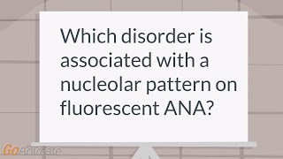 What is the ANA pattern for systemic sclerosis [upl. by Aretina]