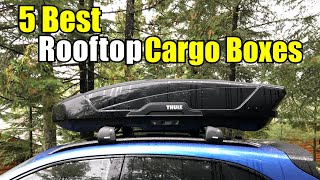 5 Best Rooftop Cargo Boxes 2024 [upl. by Anyd814]