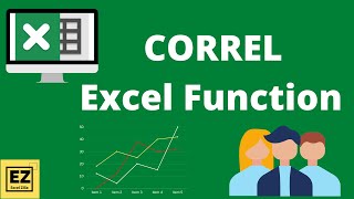 CORREL Excel Function  Formula  How to Calculate Correlation in Excel [upl. by Ehgit]