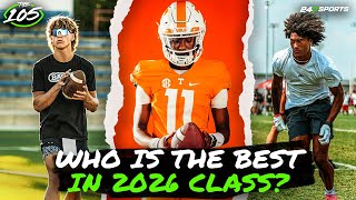 BEST High School Football Player in 2026 👀  247Sports Rankings Update  The 105 [upl. by Tjader]