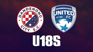 Dandenong City V Manningham U23 NPL [upl. by Sloatman]