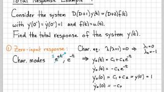 Total Response Example 1 Part 12 [upl. by Cykana]