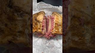 🔥The Best Corned Beef Sandwiches Near Chicago  DA’S Corned Beef Stand foodie [upl. by Garnes]