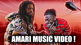 J COLE CANT MISS  J Cole  a m a r i Official Music Video REACTION [upl. by Platas]