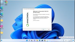 Install Anaconda Python Jupyter Notebook And Spyder on Windows 11 [upl. by Elise863]