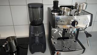 Graef Pivalla im Test Siebträger KaffeePads und Kapseln in einer Espressomaschine [upl. by Yennaiv]