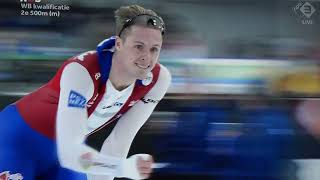 Kwalificatie schaatsen Thialf in Heerenveen jaar 2024 mannen 500 meter [upl. by Louls]