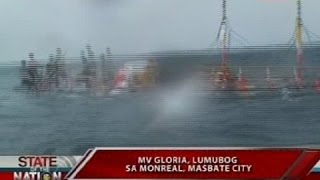 SONA MV Gloria lumubog sa Monreal Masbate City [upl. by Sinnaiy6]