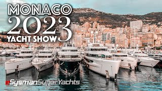 Exclusive Access to the 2023 Monaco Yacht Show  First Day [upl. by Elleret]