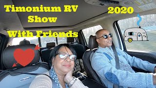 Timonium RV Show 2020 tour with friends [upl. by Yelad]