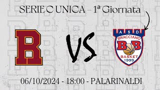 1ª GIORNATA C MASCHILE  Basket Roma vs Bracciano Basket 06102024 [upl. by Latoniah263]