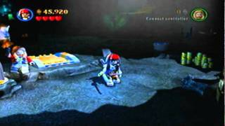 Lego Pirates of the Caribbean Walkthrough 15 Isla De Muerta [upl. by Adlar961]