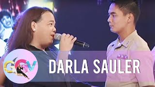 Darla sings quotHuwag Ka Lang Mawawalaquot  GGV [upl. by Dietz]