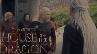 Rhaena Targaryens is given dragon Egg S02E3 is sent to the vale by Rhaenyra [upl. by Brod90]