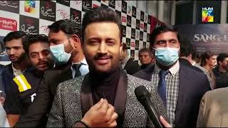 Atif Aslam  Live Talk About Drama Serial SangeMah  Hum TV [upl. by Durno]