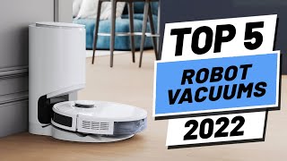 Top 5 BEST Robot Vacuums of 2022 [upl. by Soilisav871]