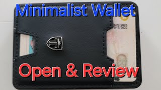 Travando Minimalist Wallet Open And Review [upl. by Townsend]