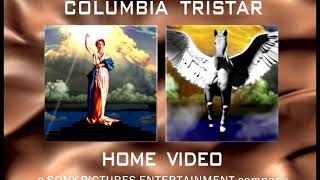 Columbia TriStar Home Video 19951996 Logo Remake Silk Background [upl. by Nrojb]