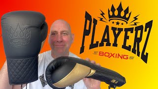 Playerz Boxing Raider LACE UP GLOVES REVIEW [upl. by Enajharas]