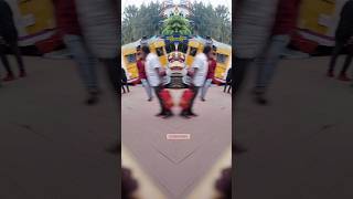 Local train dispatched station l mirror train trainvideo railwayline indianrailways train coach [upl. by Emma257]