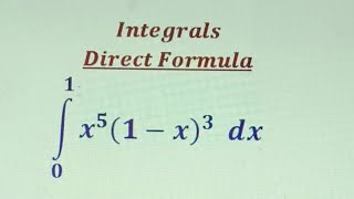 Definite integralsA simple formula to evaluate integrals [upl. by Rowney917]