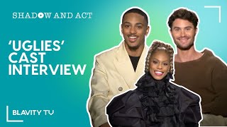 Uglies Cast Interview with Keith Powers Chase Stokes and Laverne Cox [upl. by Arykahs846]