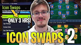 How To COMPLETE Icon Swaps 2 QUICKLY  Complete SQUAD BATTLES Objectives In 12 GAMES  FIFA 22 [upl. by Georgine]