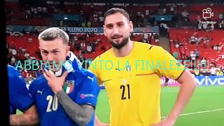 Italia VS Inghilterra RIGORIFESTEGGIAMENTI FINALE 2021 [upl. by Drews]