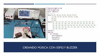 Creando música con Buzzer y ESP32 [upl. by Onileva]