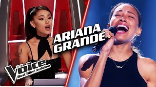 Best ARIANA GRANDE Covers EVER on The Voice [upl. by Aerdnaed]